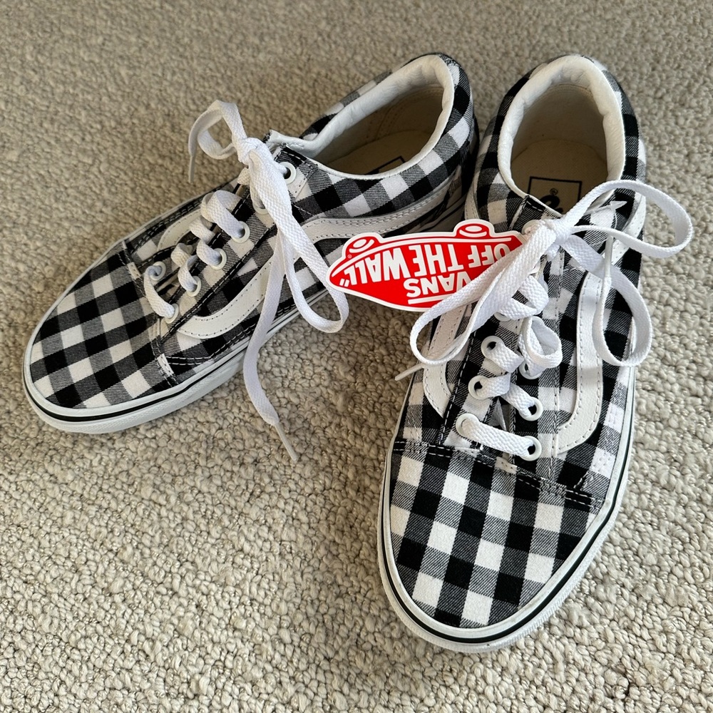 New Gingham women’s Vans